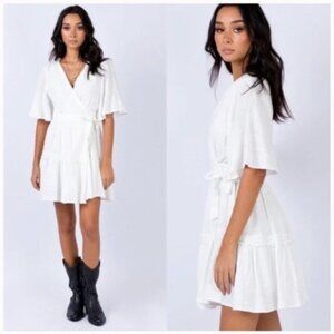 Princess Polly Fluttery Wrap Dress